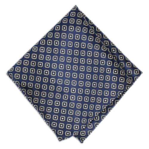 Blue and Grey Pocket Square For Interviews | Men’s Fashion Accessories