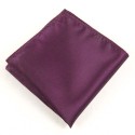 Fox and Luther Plum Pocket Squre