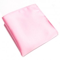 Baby Pink Pocket Square For Men